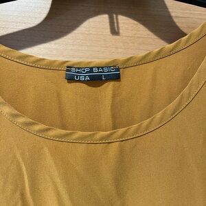 Shop Basic Women's Mustard Blouse